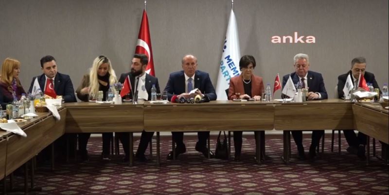 İnce’den Erdoğan’a 