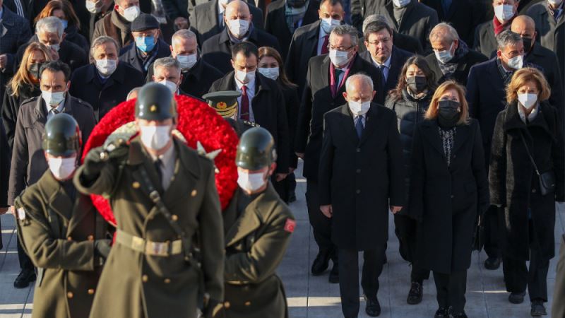 İsmet İnönü 48. ölüm yıl dönümünde mezarı başında anıldı