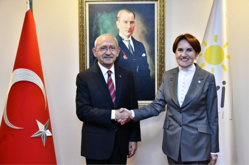 KEMAL KILIÇDAROGLU, MERAL AKSENER’I ZIYARET ETTI