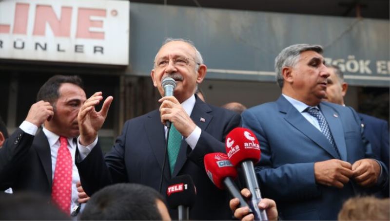 KILIÇDAROGLU, KILIS’TE VATANDASLARA SESLENDI